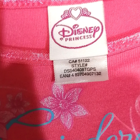 🔥SALE🔥 Disney Princess Cinderella Girl's Pink Nightgown NWT Sizes 2T, 3T & 4T - Picture 6 of 8